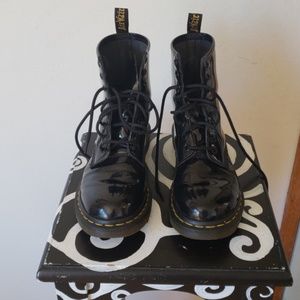 Patent Leather Doc Martens Womens